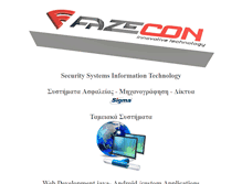 Tablet Screenshot of fazecon.gr